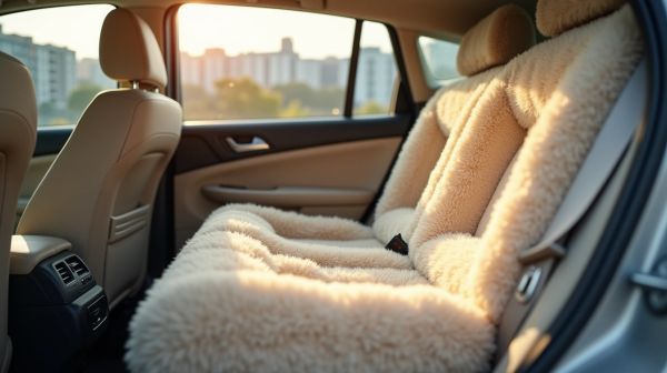 Le confort des coussins chien voiture pour des trajets sereins